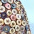 African Early 20th Century Lega Bwami Society Button Hat For Sale - Image 3 of 7
