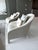 Fendi Fendi Casa Audrey D244 Italian Neutral Cream Armchair For Sale - Image 4 of 8
