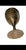 The Atlas Collection: Hand-Etched Brass Goblets, a Set For Sale In New York - Image 6 of 8