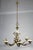 Colored Chandelier in Painted Porcelain For Sale - Image 4 of 10