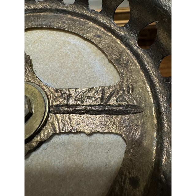 Vintage Italian Centerpiece, Fruit Bowl, Compote With Cut Glass, Marble and Gilt Metal Base For Sale - Image 9 of 9