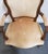 Brown High End Vintage Walnut Louis XV French Provincial Accent Arm Chair For Sale - Image 8 of 9
