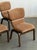 W21 D24 H33 SW20 SD17 SH18 Charming set of six bentwood chairs in oak. Fully refinished and stained with a dark stain....