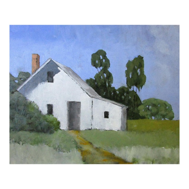 Sonora Farmhouse 16x20 Lynne French California Landscape O/C For Sale