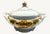 Mid 20th Century Vintage Walbrzych Poland Gold Rococo Covered Vegetable Bowl Tureen 8" W/Lid For Sale - Image 5 of 7