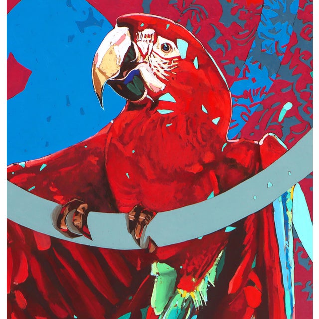 Rafal Gadowski, Parrot 19, 2026, Oil on Canvas For Sale - Image 4 of 5