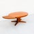 Brown 1960s Iconic Dyrlund Lotus Flip-Flap Oval Dining Table in Teak, Danish Mid Century Modern For Sale - Image 8 of 18