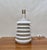 Scandinavian Sculptural Table Lamp in Slatted Metal with Illuminated Base, Denmark, 1960s For Sale - Image 11 of 18