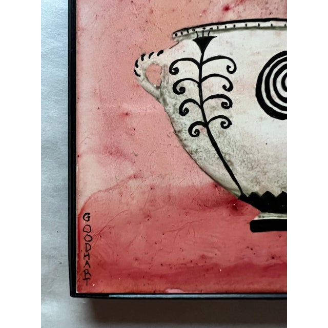 2010s Contemporary Original Still Life Red Painting, Contemporary, "Vessel of Growth", Framed For Sale - Image 5 of 9