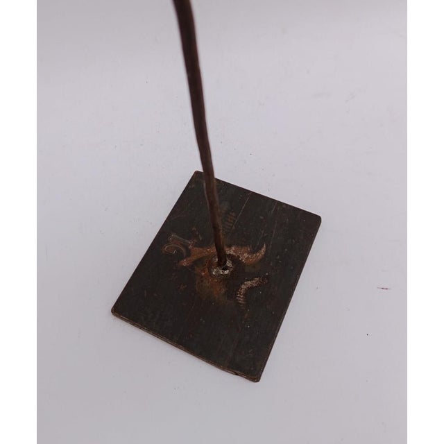 Metal Fish Sculpture by Giovanni Tamburelli, 2000s For Sale - Image 8 of 10