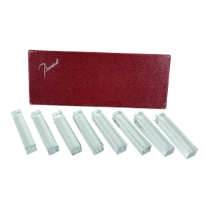 Elegant Baccarat "Vega" Crystal Knife Rests - Set of 8 With Original Signature Box