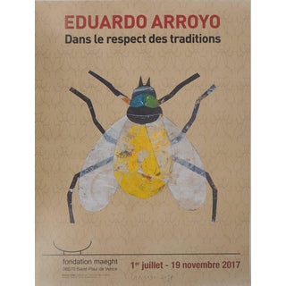 Dans Le Respect Des Traditions Poster after Eduardo Arroyo For Sale