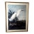 Vintage John James Audubon Snowy Heron or White Egret Print Beautifully Matted and Framed For Sale