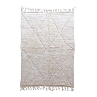 Beni Ourain Moroccan Rug - 7.8 X 5.4 Ft For Sale