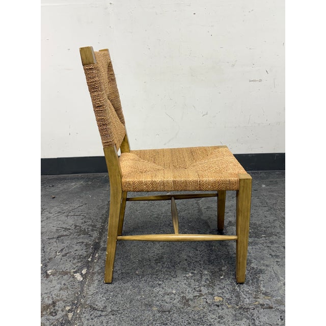 Williams Sonoma Home Ruthford Woven Side Chair For Sale In San Francisco - Image 6 of 12