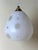 Swedish Milk Glass Pendant with Floral Motif and Brass in the style of Harald Notini, 1960s For Sale - Image 17 of 18