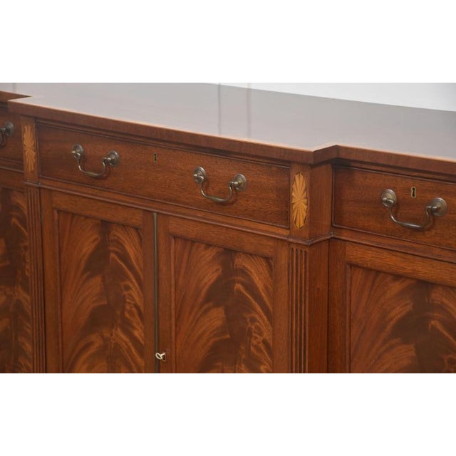 George III Style Sideboard in Mahogany, 1920s For Sale - Image 12 of 16