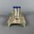 800 Silver Salt and Pepper Sticks in Blue Glass from Artigianato Italiano, Set of 7 For Sale - Image 4 of 15