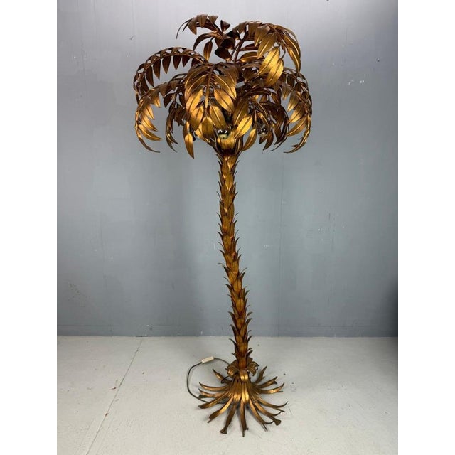 Palm Tree Floor Lamp by Hans Kögl, Germany, 1970s For Sale - Image 6 of 13