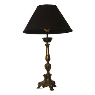 Antiques Bronze Table Lamp, 1890s For Sale