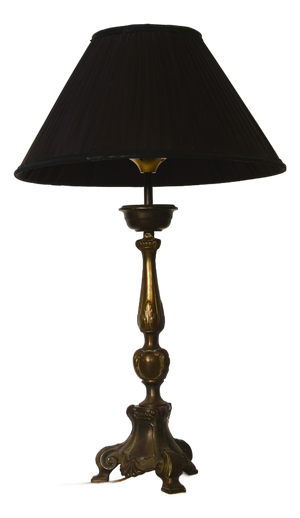 Antiques Bronze Table Lamp, 1890s