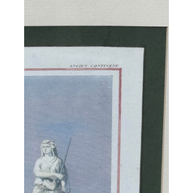 Late 20th Century Vintage Framed Soicher Marin “Europe” Print For Sale - Image 5 of 9