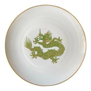 House of Goebel Green Dragon Fine Porcelain 10.5” Plate