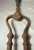 Antique 18th Century Wrought Iron Turned Brass English Fireplace Tongs Tool 12 For Sale In New York - Image 6 of 12