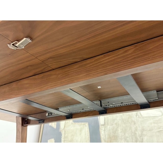 Rove Concepts Arco Extension Walnut Dining Table For Sale - Image 12 of 12