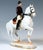 Baroque Piaffe with Rider Figurine from Augarten, 1960s For Sale - Image 3 of 7