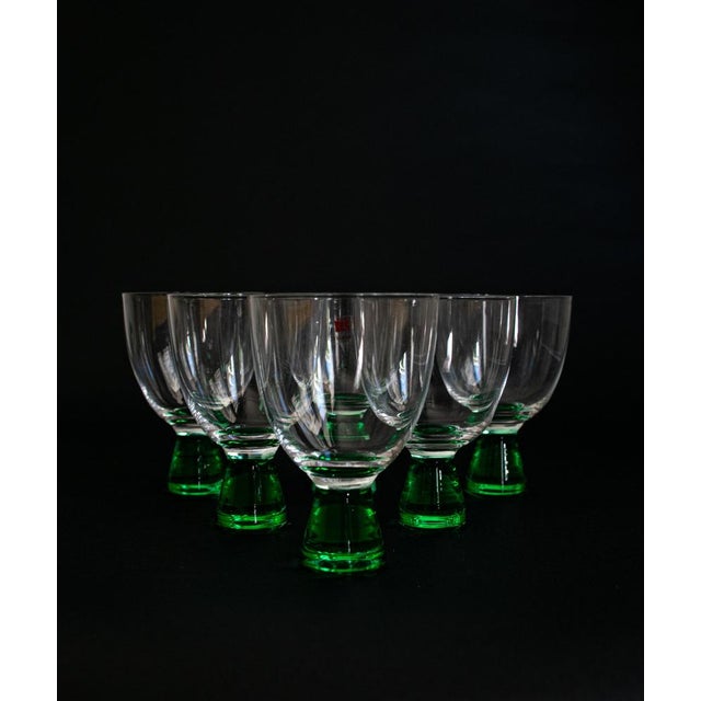 Murano Crystal Martini Glass by Moretti, Set of 6 For Sale - Image 6 of 18