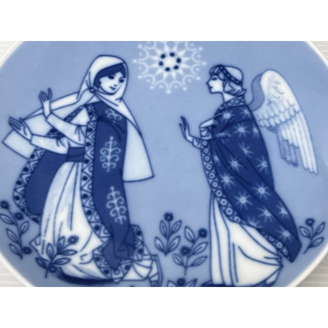 Ceramic Julen Porsgrund Norwegian Christmas Plates, Set of Four For Sale - Image 7 of 12