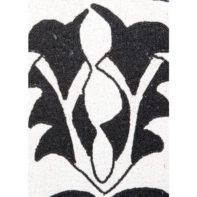 2000 - 2009 Hand-Beaded Yoruba Venus Flower Accent Chair For Sale - Image 5 of 6