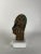 Mid 20th Century Mid 20th Century Beaded Head From Cameroon on Lucite Plinth For Sale - Image 5 of 6