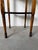 Mid-Century Modern Vintage Traditional Walnut Two-Tier Side Table With Turned Legs For Sale - Image 3 of 12