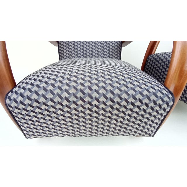 H-269 Lounge Chairs by Jindrich Halabala for Up Zavody, 1930s, Set of 2 For Sale - Image 9 of 16
