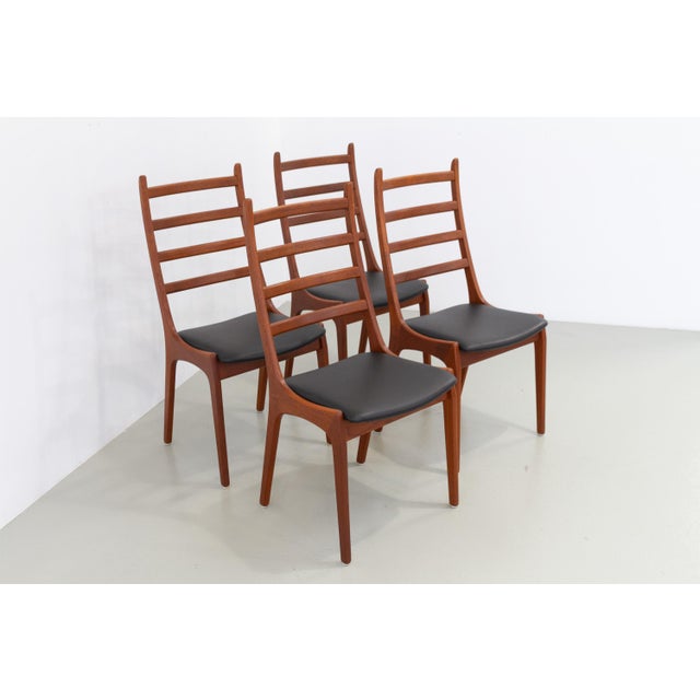 Mid-Century Danish Teak Dining Chairs from Korup Stolefabrik, 1960s, Set of 4 For Sale - Image 18 of 18