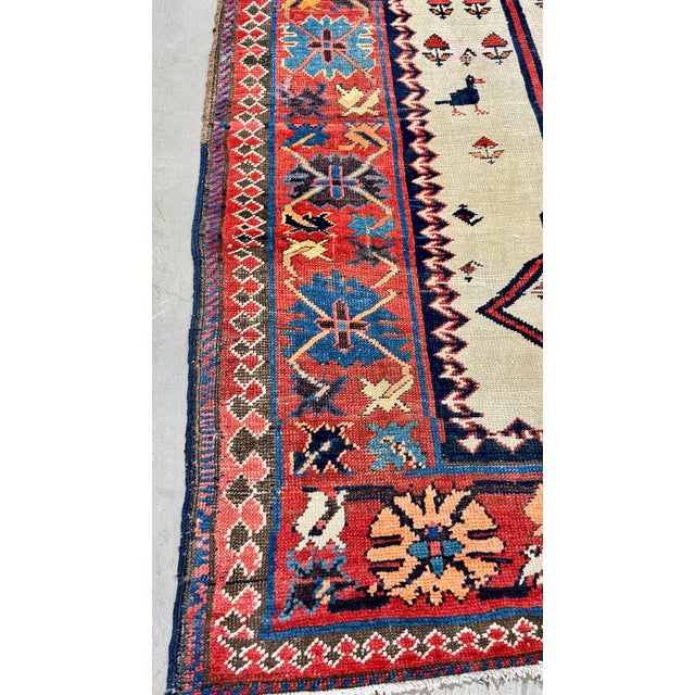 Antique Persian Runner-3'3"x14'8" For Sale - Image 9 of 10