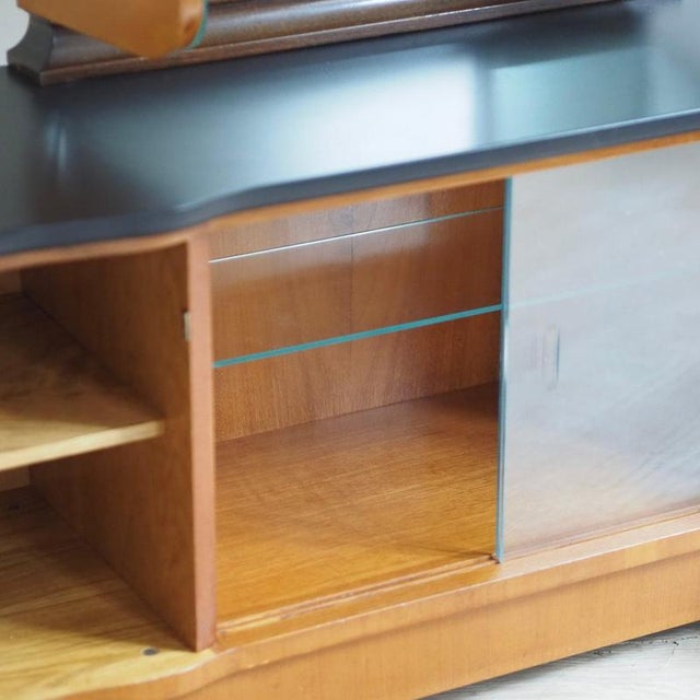 Art Deco Dressing Table with Mirror, 1940s For Sale - Image 9 of 18