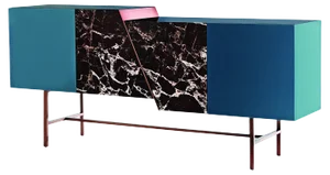 Trapeze Sideboard by Hagit Pincovici