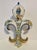 Antique Large Pair of French Hb Quimper Fleur De Lys Vases For Sale - Image 11 of 18