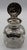Late 19th Century 1898 English Sterling Silver and Blown Glass Scent Bottle For Sale - Image 5 of 8