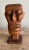 Vintage Modernist Wood Head Sculpture With Stand by Nimo Mocharnuik For Sale In Tampa - Image 6 of 6