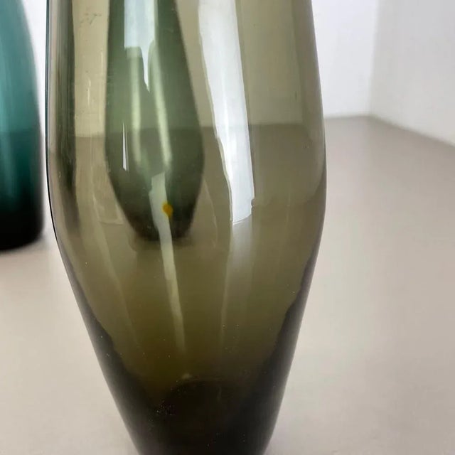 Turmalin Vases attributed to Wilhelm Wagenfeld for WMF, Germany, 1960s, Set of 3 For Sale - Image 12 of 15