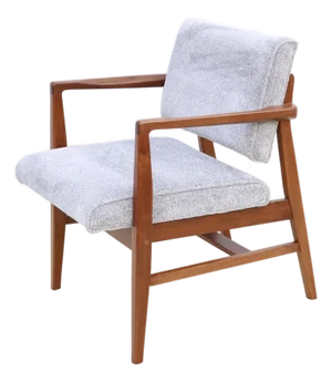 1960's Jens Risom Walnut Desk Chair