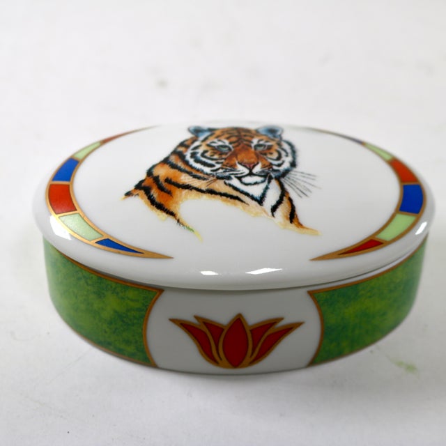 Lynn Chase Tiger Raj Boxes-Set of 3 For Sale - Image 4 of 9