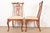 Thomasville Georgian Carved Mahogany Side Chairs or Dining Chairs, Pair For Sale - Image 10 of 14