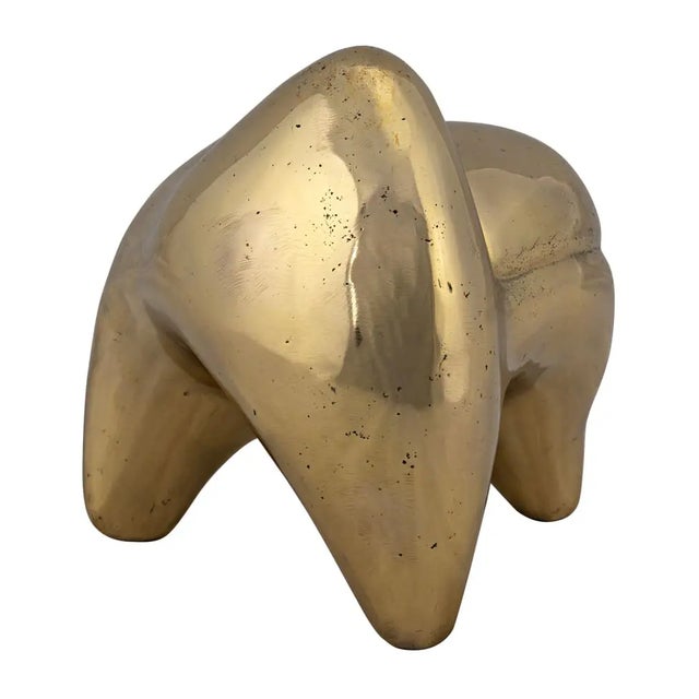 Intriguingly ambiguous, this unique accent or paperweight was inspired by mid-century, abstract and surrealist forms....