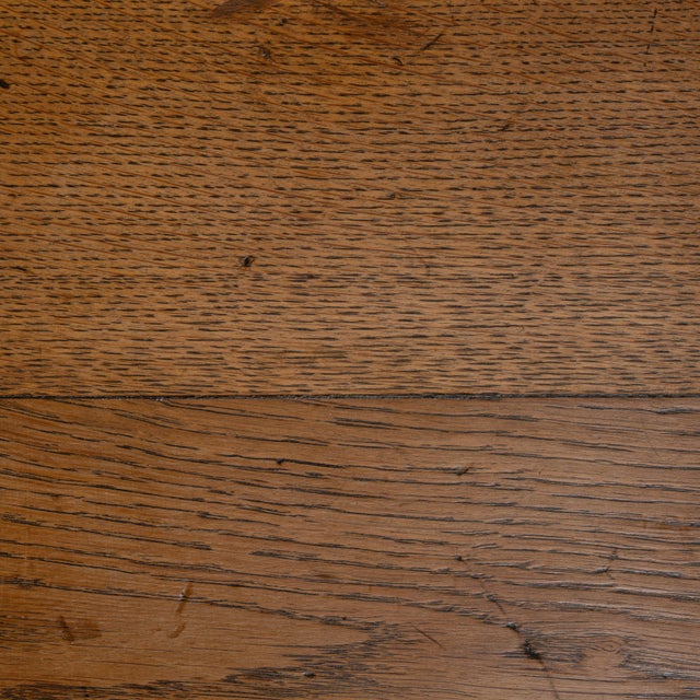Set of Five 20th Century French Amber Oak Tyrolean Chairs For Sale - Image 11 of 15