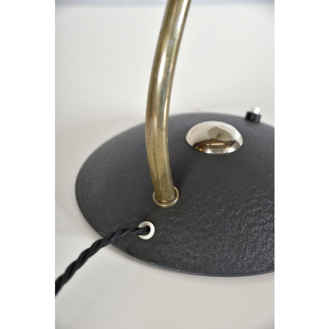 Mid-Century Industrial Grey Desk Light Lamp by Christian Dell for Kaiser Idell / Kaiser Leuchten, Germany, 1960 For Sale - Image 11 of 14